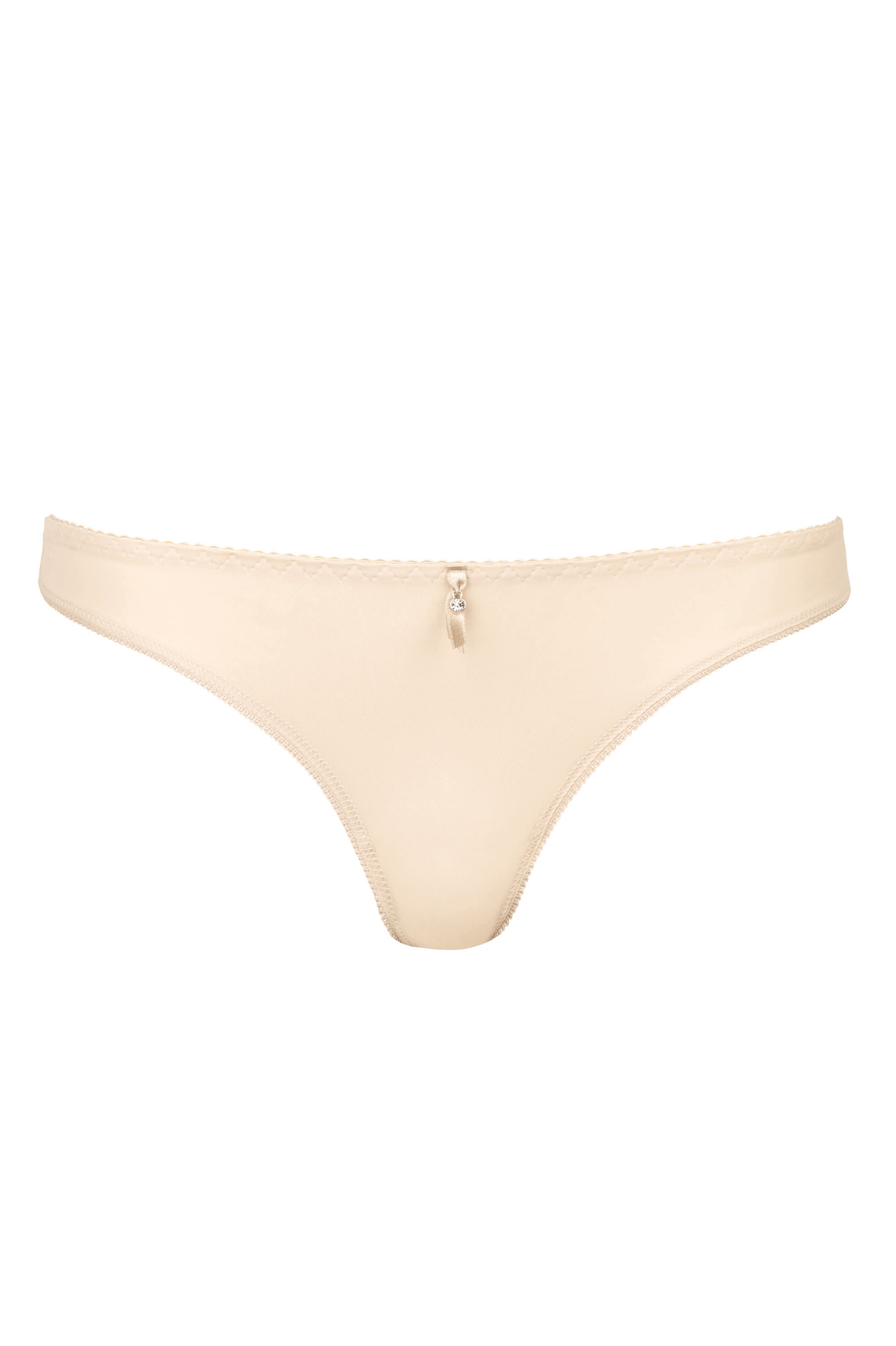 Carla Glatter Tanga beige