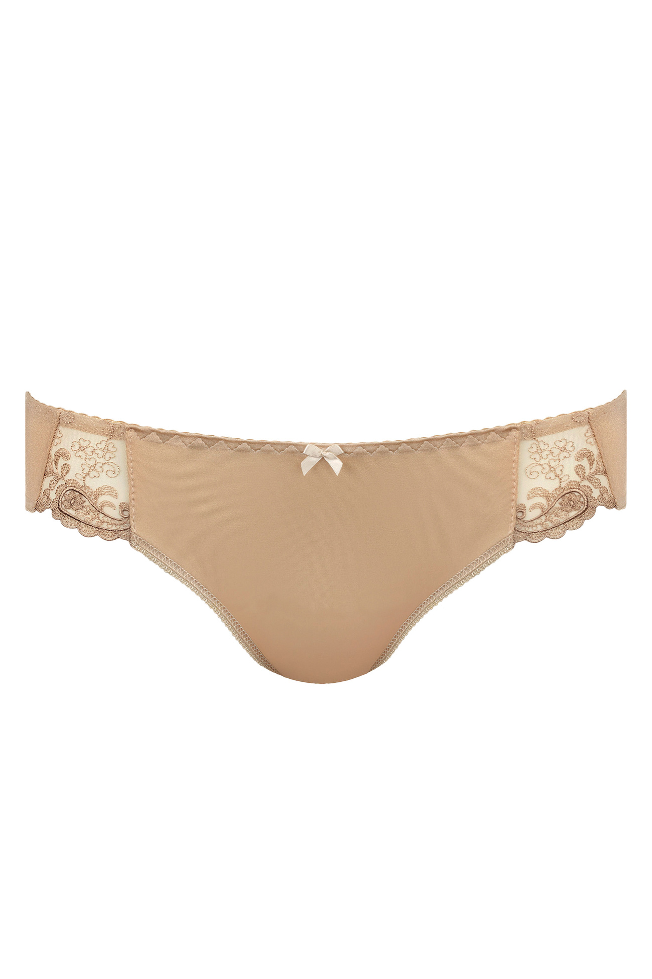 Yvette bestickter Hösche beige