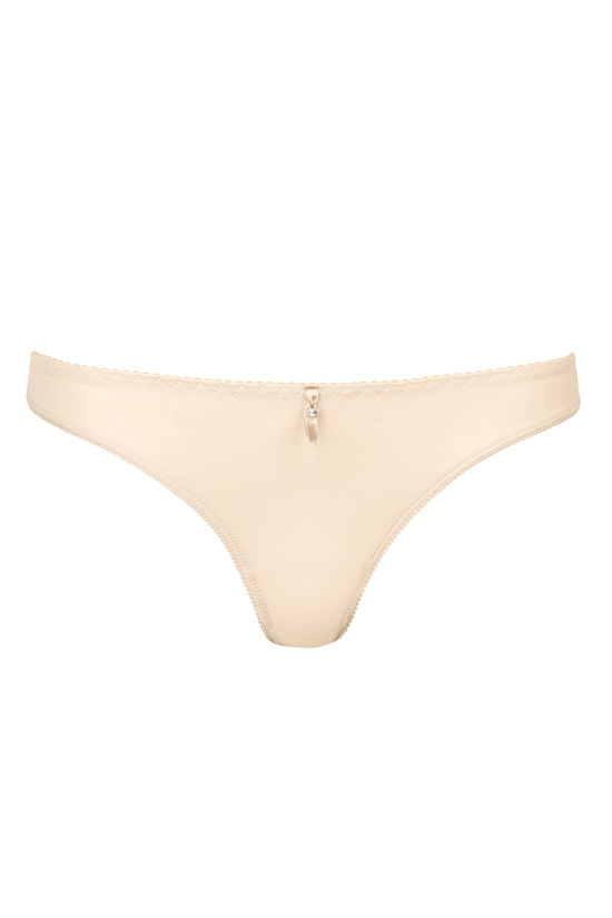 Carla Glatter Tanga beige