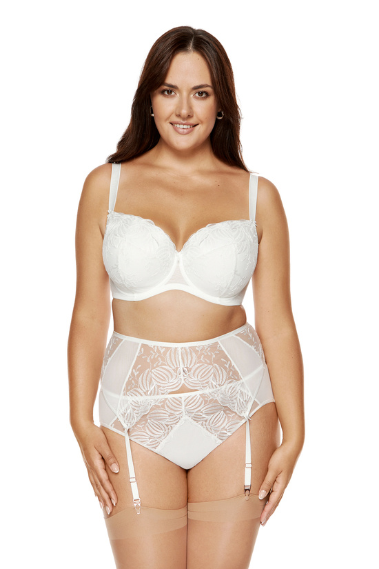 Cherie Strumpfgürtel Hochzeit creme