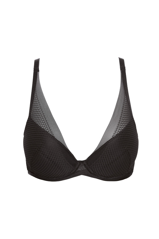 Holly Spitze Push-Up BH shwarz