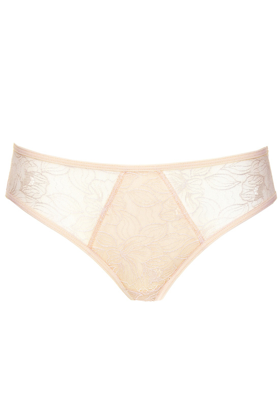 Lori Spitzenpanty mit Blumenmuster beige