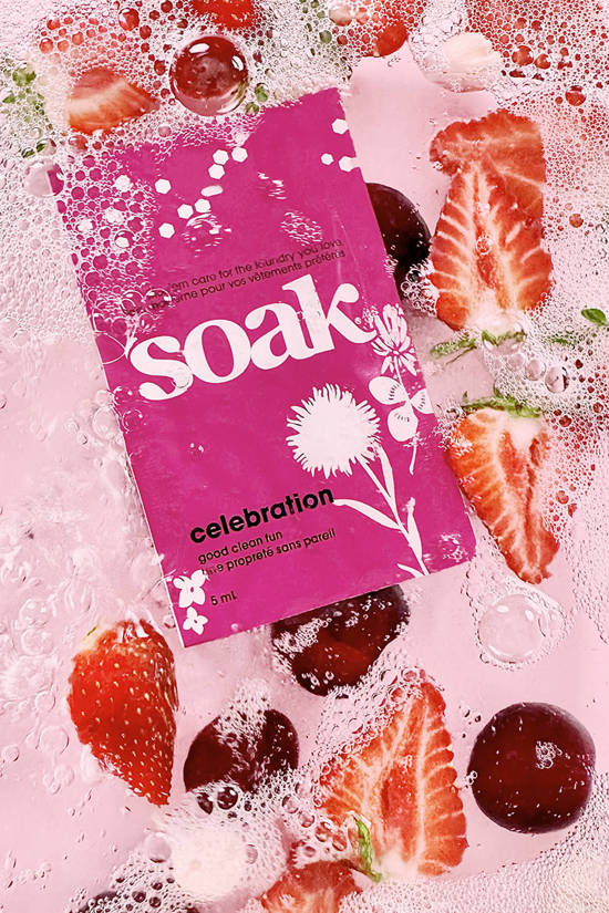 SOAK Wäsche Flüssigkeit 5 ml – Celebration