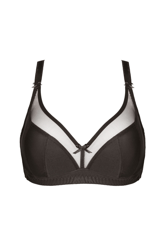 Zara Plus Size Bralette schwarz