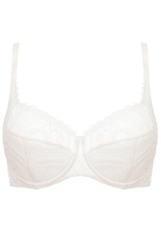 Eclipse Half Cup BH mit Spitze Creme