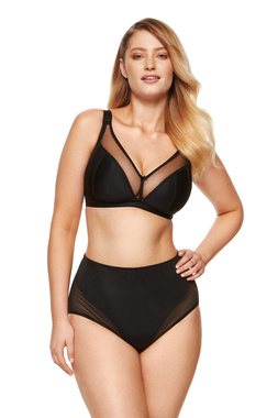 Zara Plus Size Bralette schwarz
