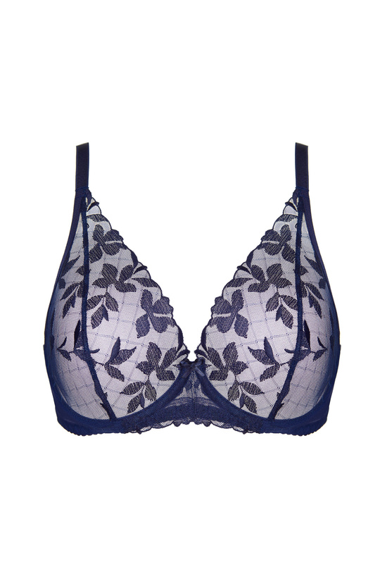 Mona Soft BH marineblau