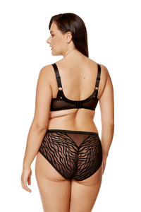 Serena Half Cup BH mit Zebramuster