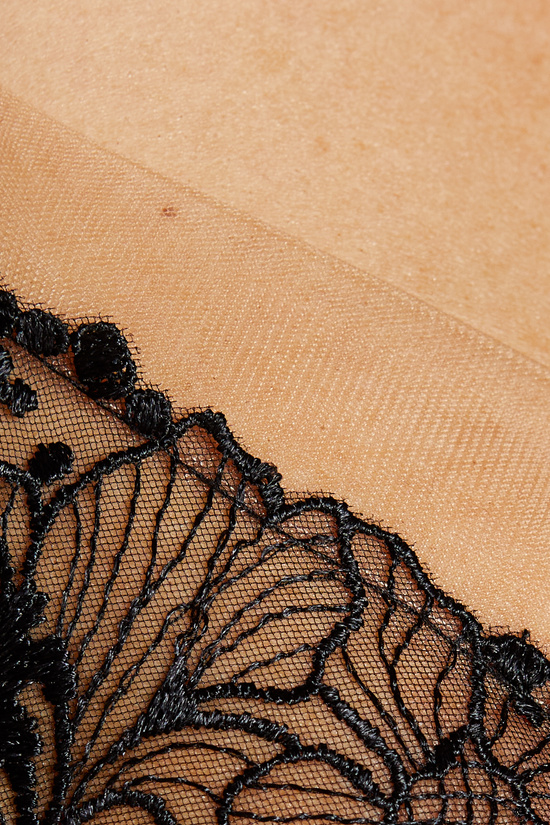 Madame bestickter Soft Cup BH schwarz