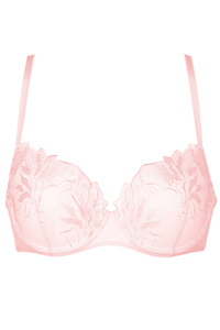 Coco bestickter Soft Cup BH rosa