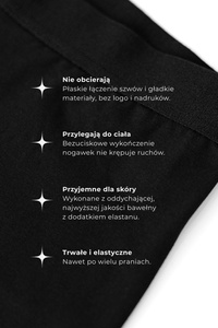 Schwarze Herren-Boxershorts aus Baumwolle, Basic, Dreierpack