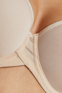 Luna glatter Full Cup BH beige