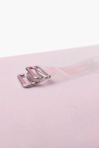 Klare BH Träger (2 satz) 12 mm mit Metallhaken
