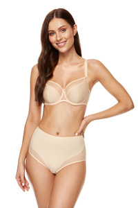 Zara glatter Soft BH beige