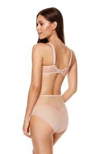 Gabi Spitzen Taillenslip beige