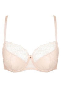 Charme Half Cup BH mit Stickerei