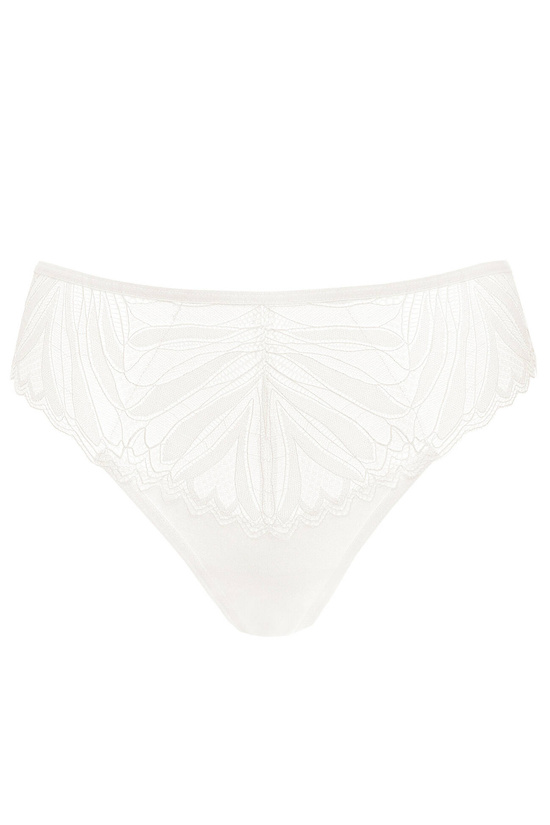 Eclipse Spitzen Tanga Creme