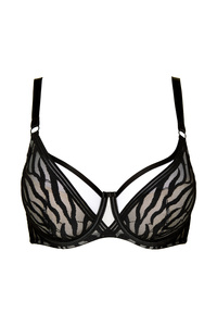 Serena Half Cup BH mit Zebramuster