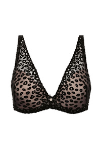 Melanie Push-Up BH Leopardenmuster