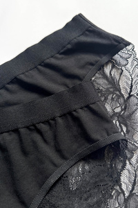 Julia Baumwollhöschen mit Spitzen rücken im 3-er pack