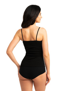 Sofia Top mit Trägern schwarz