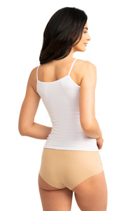 Benita Top mit Trägern weiß