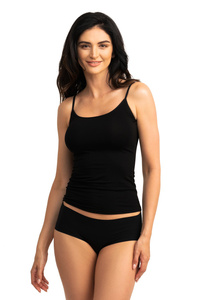 Benita Top mit Trägern schwarz
