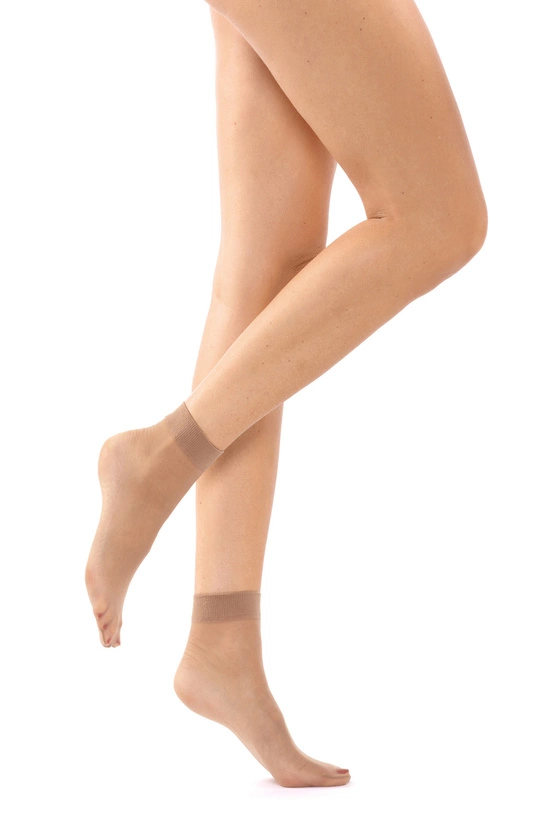 Druckfreie Socken 2 Paar 15 DEN