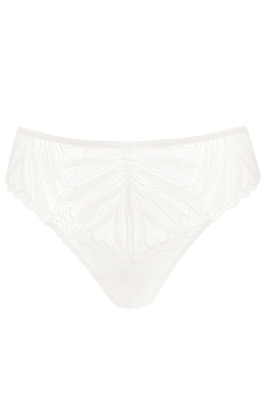 Eclipse Spitzen Tanga Creme