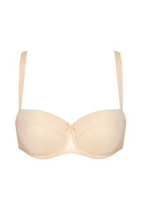 Zara glatter Full Cup BH beige