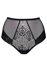 Gabi Spitzen Taillenslip schwarz