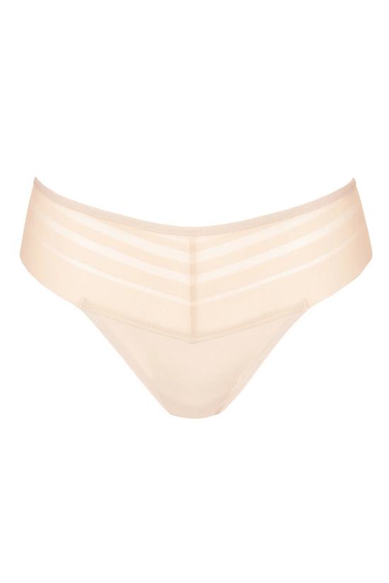 Luna Brasilianischer String beige
