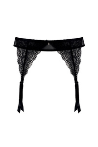 Scarlet Spitzen Strumpfgürtel schwarz