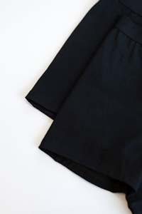 Schwarze Herren-Boxershorts aus Baumwolle, Basic, Dreierpack