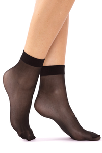 Druckfreie Socken 2 Paar 15 DEN