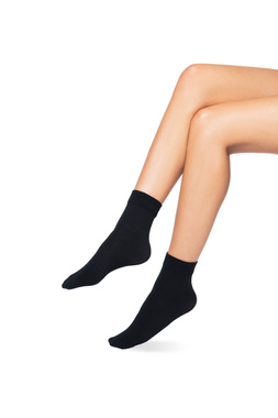 Mikrofaser socken 60 DEN schwarz