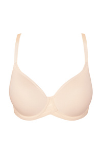 Luna glatter Full Cup BH beige