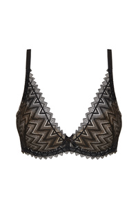 Echo Spitzen Push-Up BH black