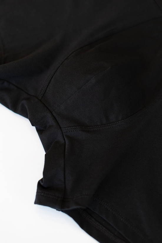 Schwarze Herren-Boxershorts aus Baumwolle, Basic, Dreierpack