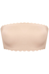 Lucky Trägerloser Bandeau top mit herausnehmbaren Polstern 