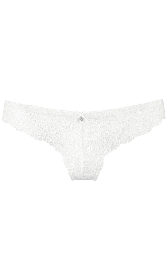 Scarlet Spitzen Tanga weiß