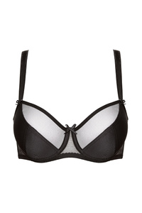 Zara glatter Soft BH schwarz