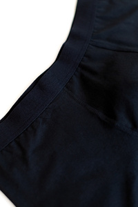 Schwarze Herren-Boxershorts aus Baumwolle, Basic, Dreierpack